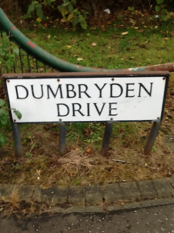 Dumbryden Drive Sign