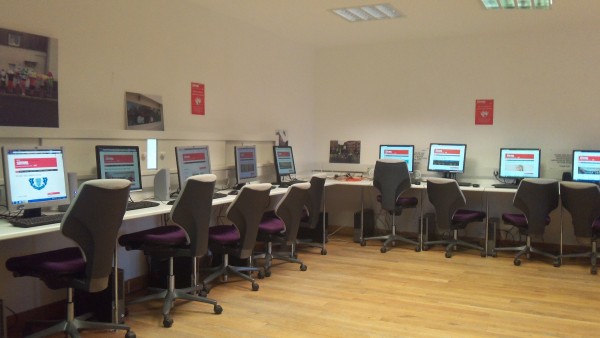 Digital Sentinel Computers Drop-in training room