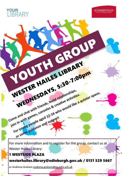Digital Sentinel Wester Hailes Library Youth Group poster Featured Image