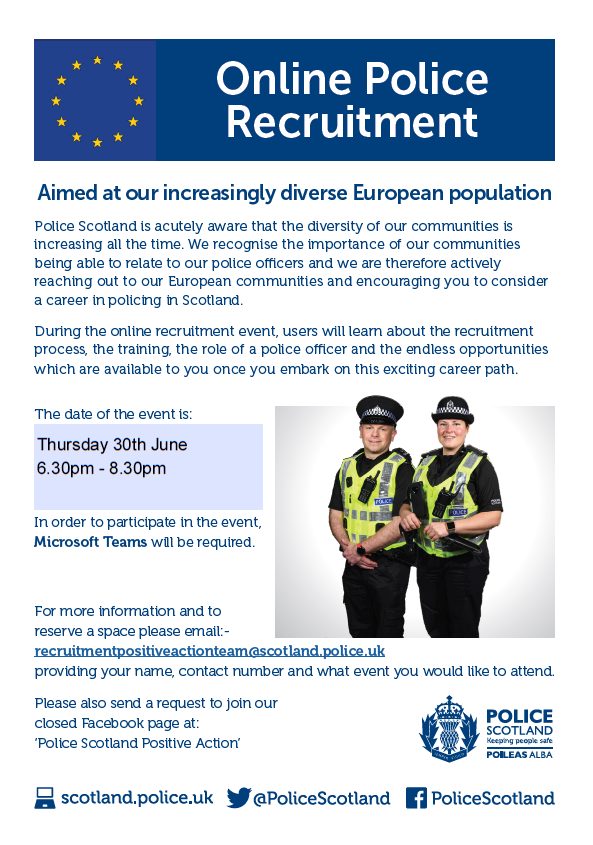 Police Euro Recruitment Featured Image