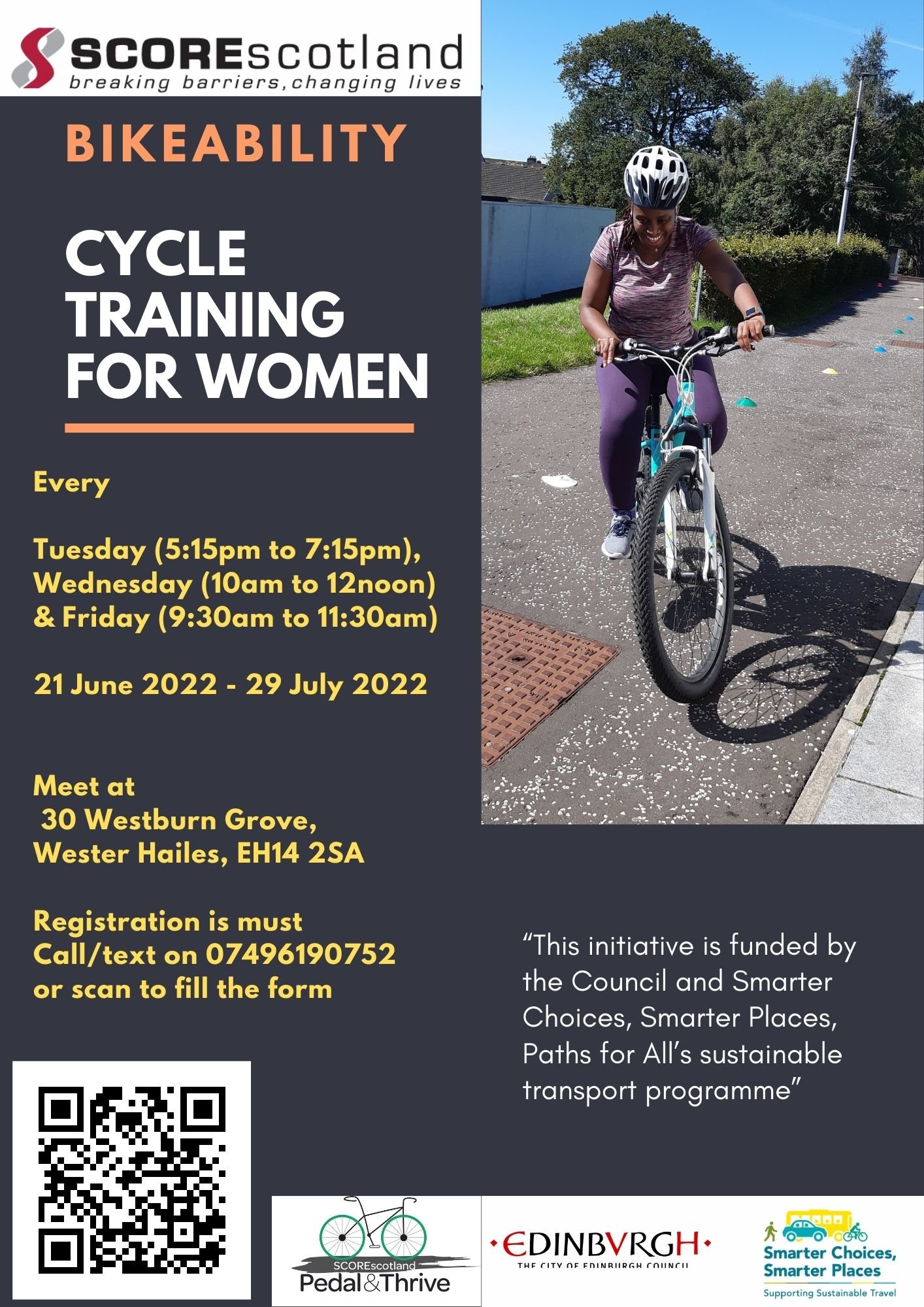 SCOREscotland-Women-Cycling-Poster Featured Image