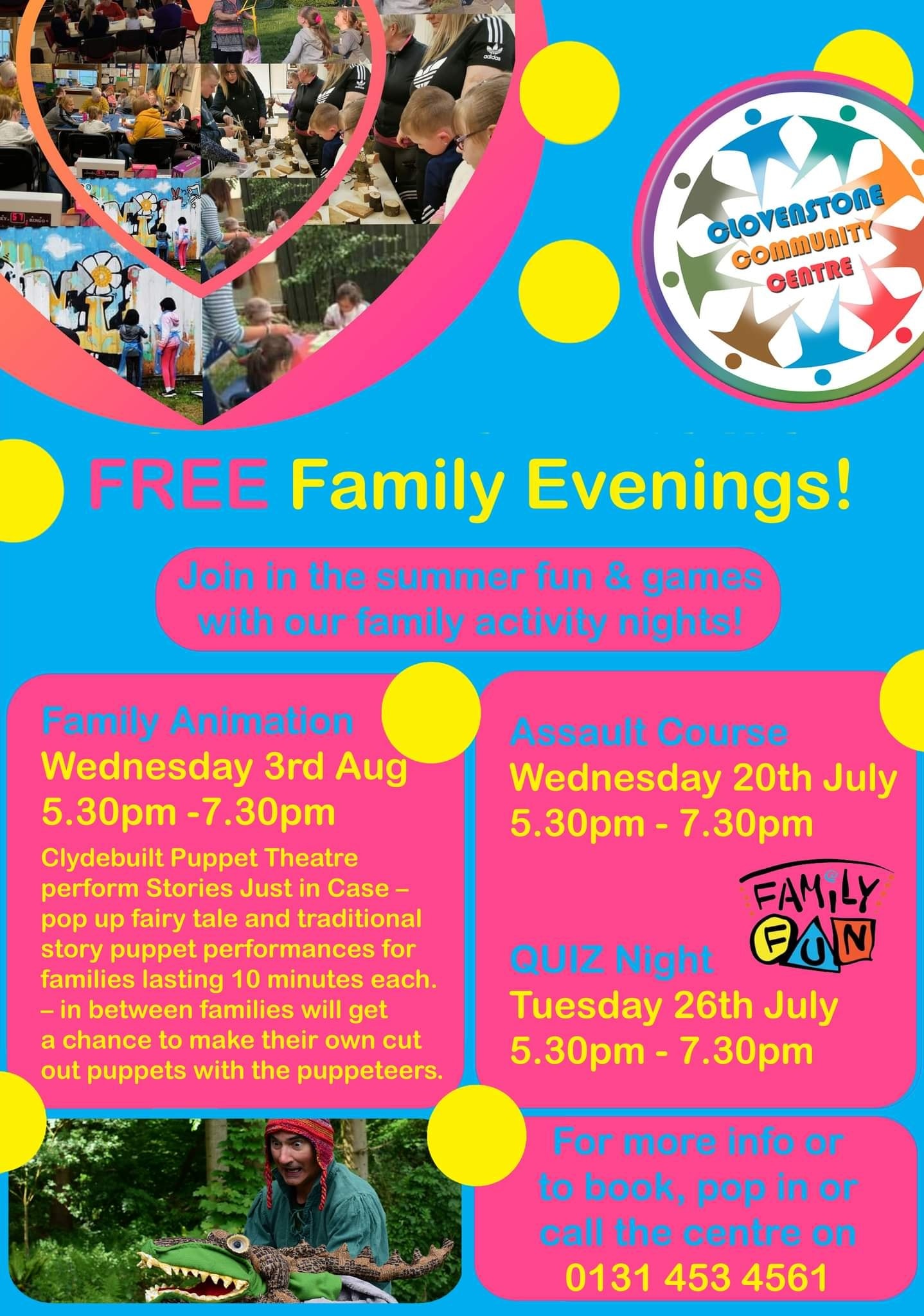 Clovenstone Summer Family Evenings Featured Image