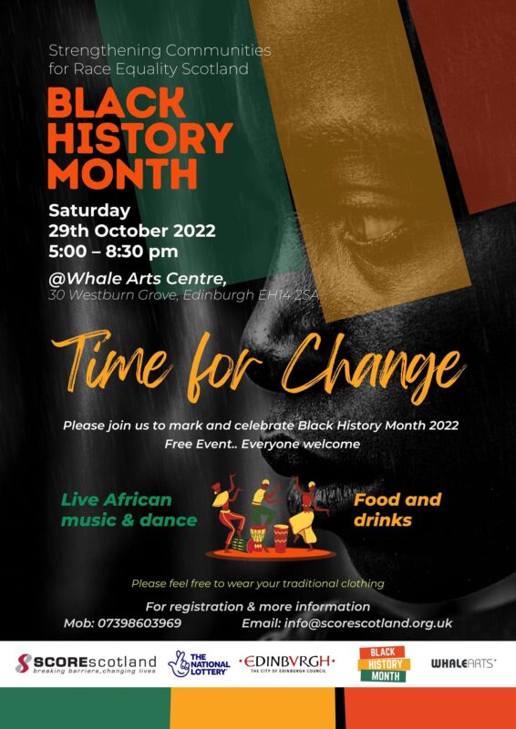 black history month time for change