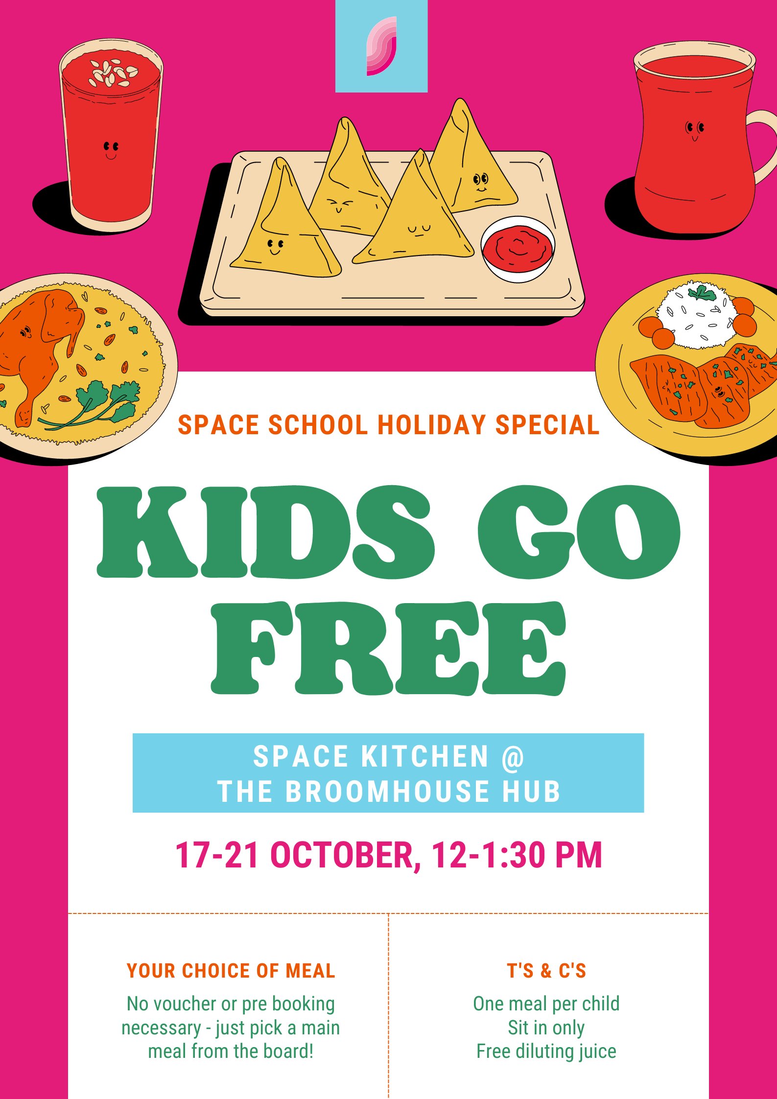 Space Broomhouse Kids Go Free Poster Featured Image