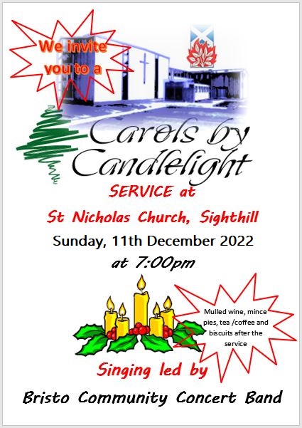 carols by candlelight St Nicholas Church