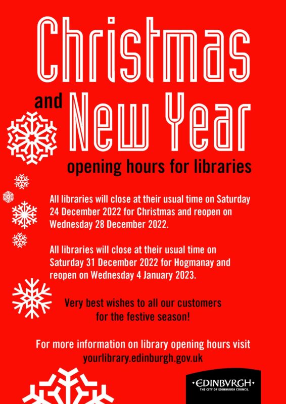 winter library opening times