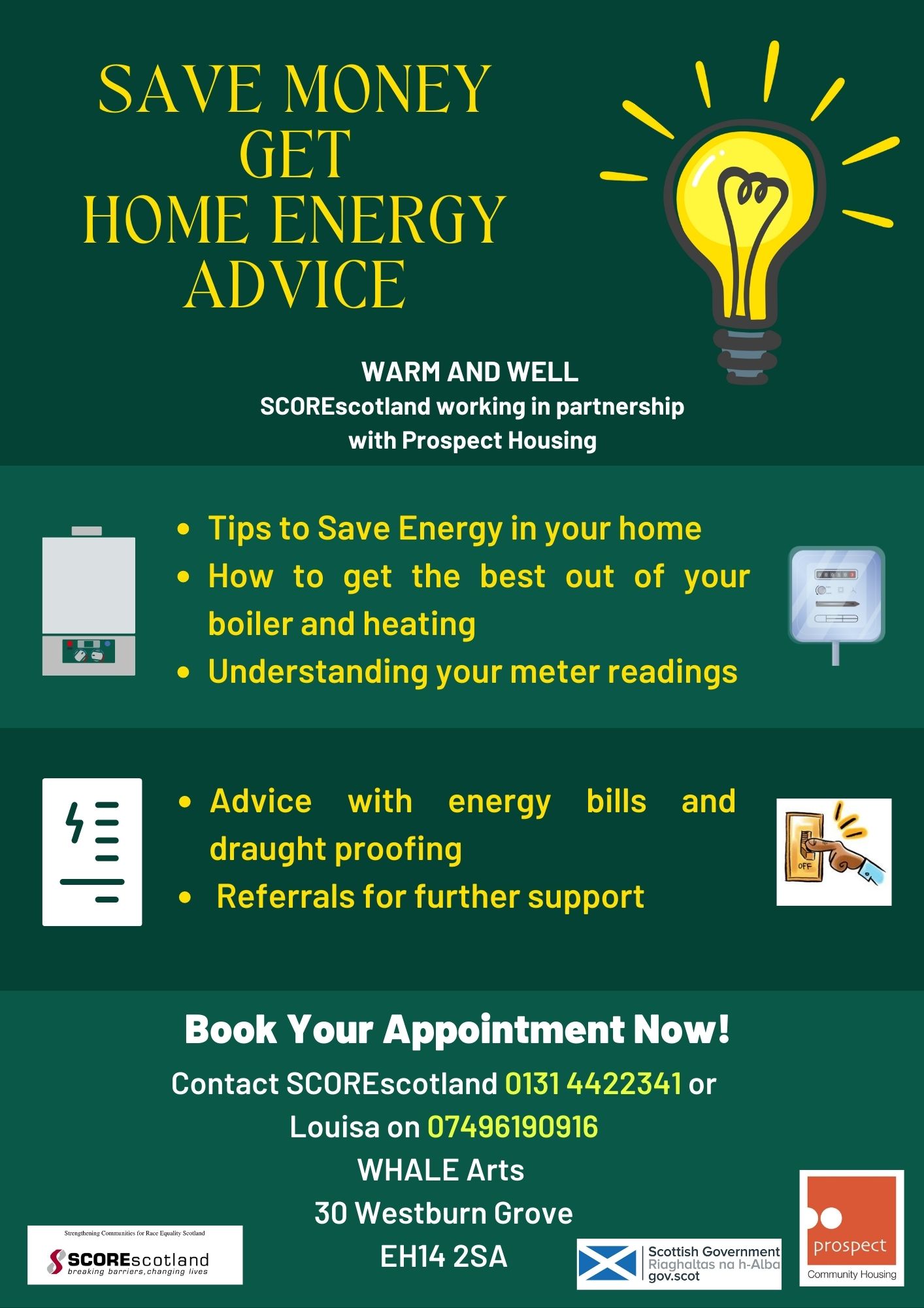 Home Energy Advice sessions