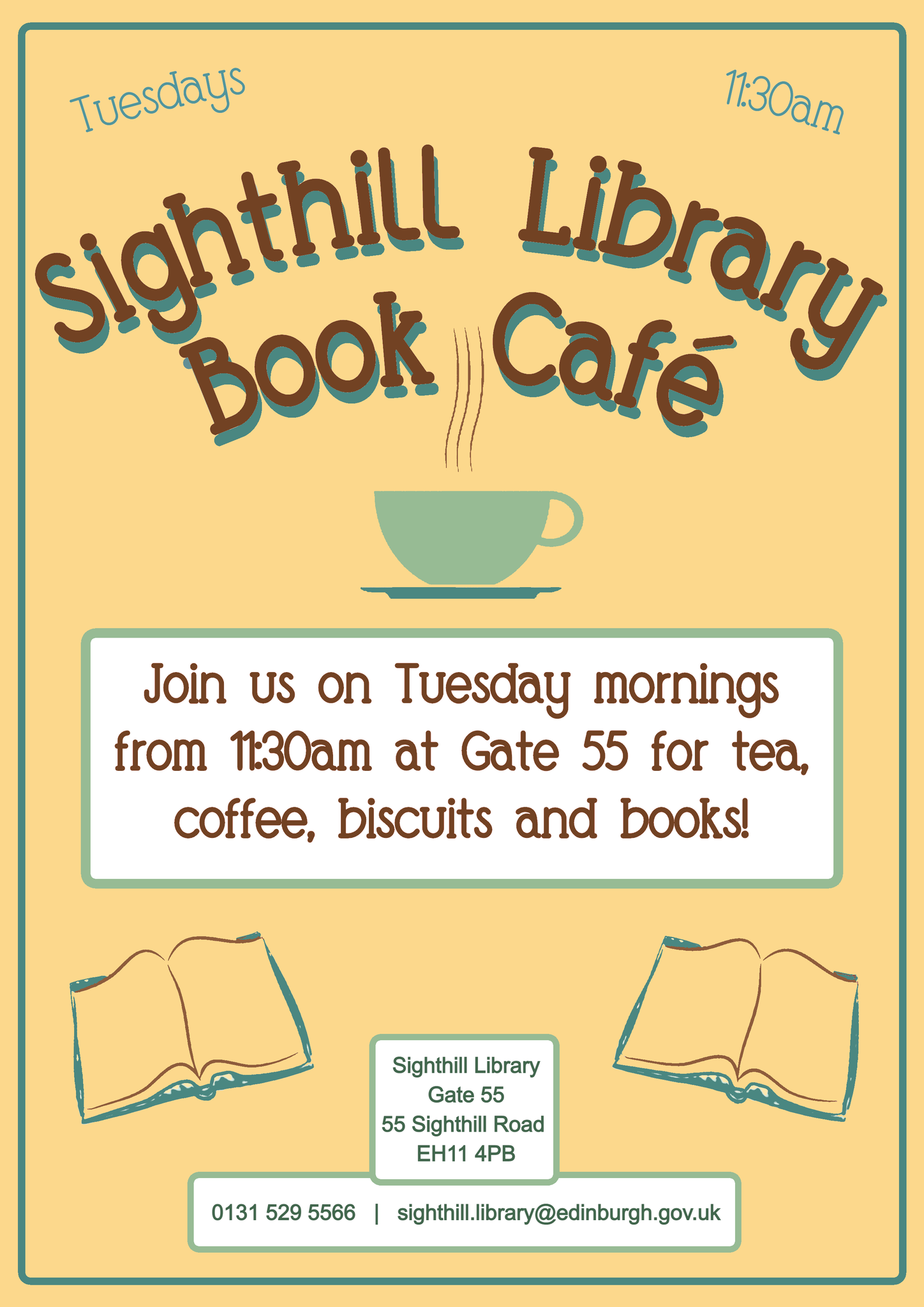 Sighthill Library Book Café