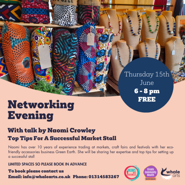 networking evening and Market stall Information Event