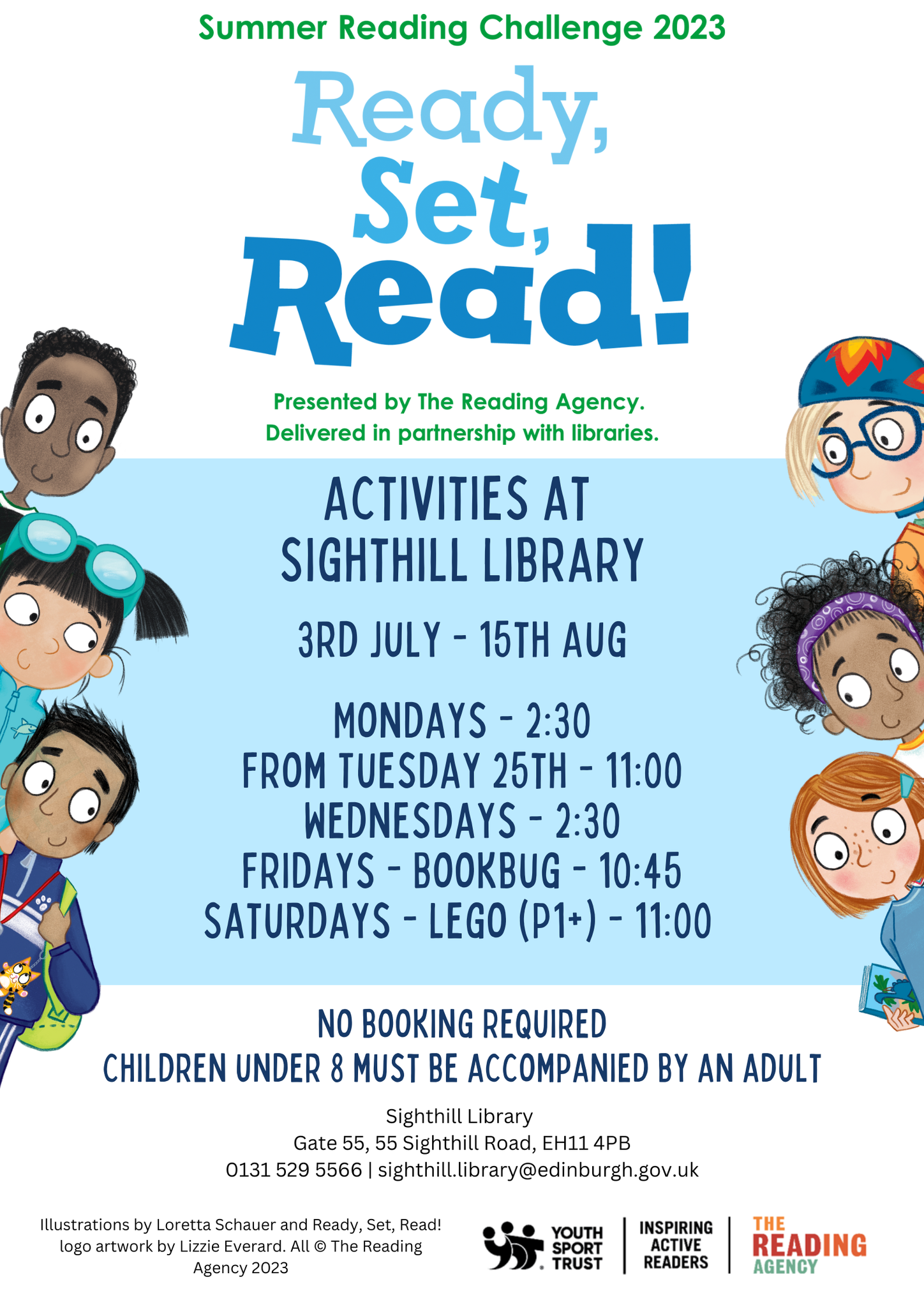sighthill library summer activities