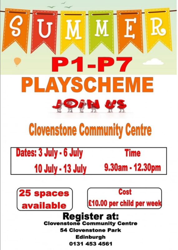 Clovenstone Summer Play Scheme