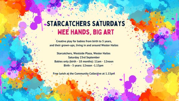 Starcatchers Saturdays Wee Hands Big Art