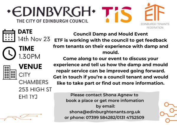 Council Damp and Mould Event