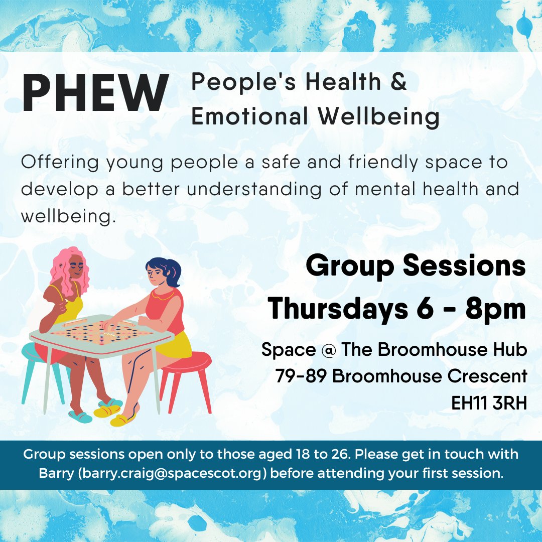 PHEW Group Sessions for Young People