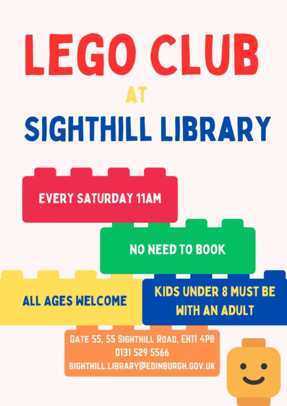 lego club at sighthill library