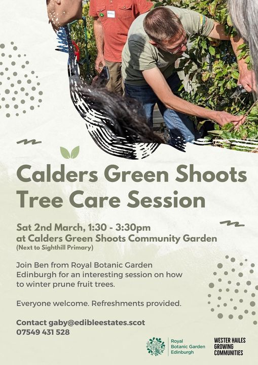 Calders Green Shoots Tree Care Session