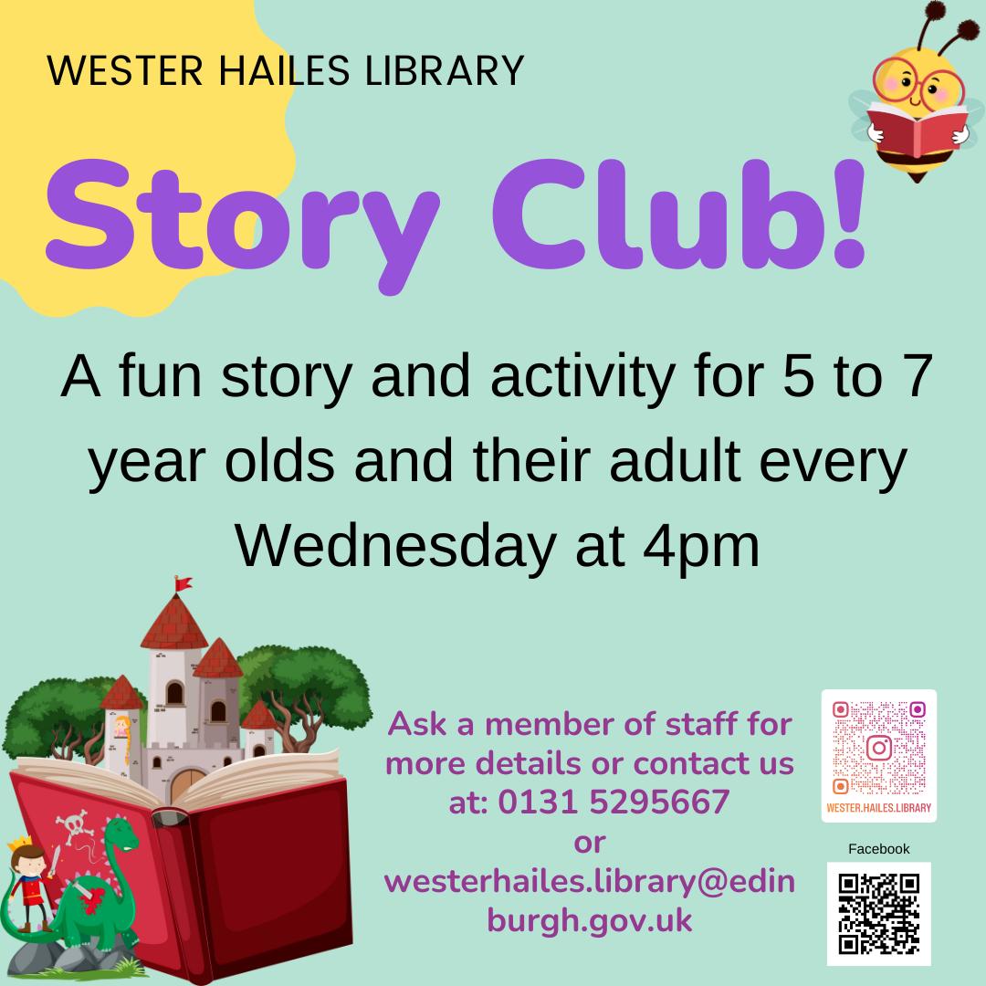 Wester Hailes Library Story Club