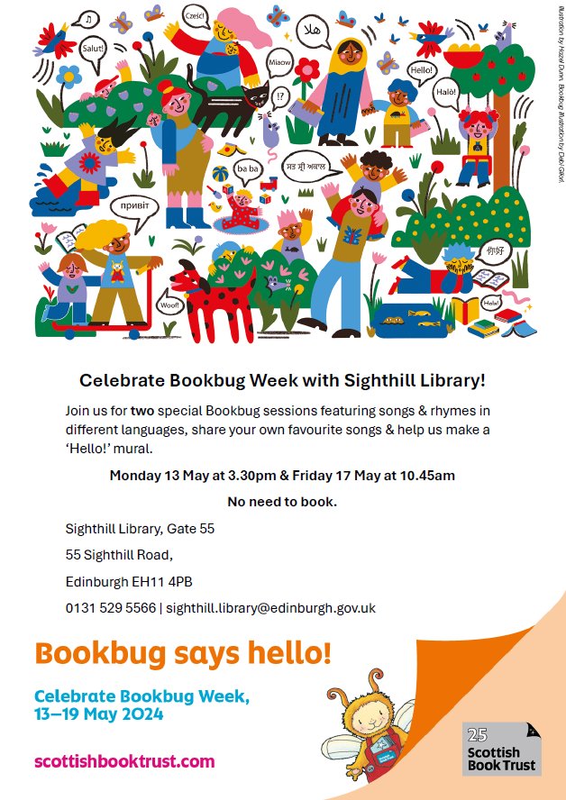 Bookbug Week at Sighthill Library
