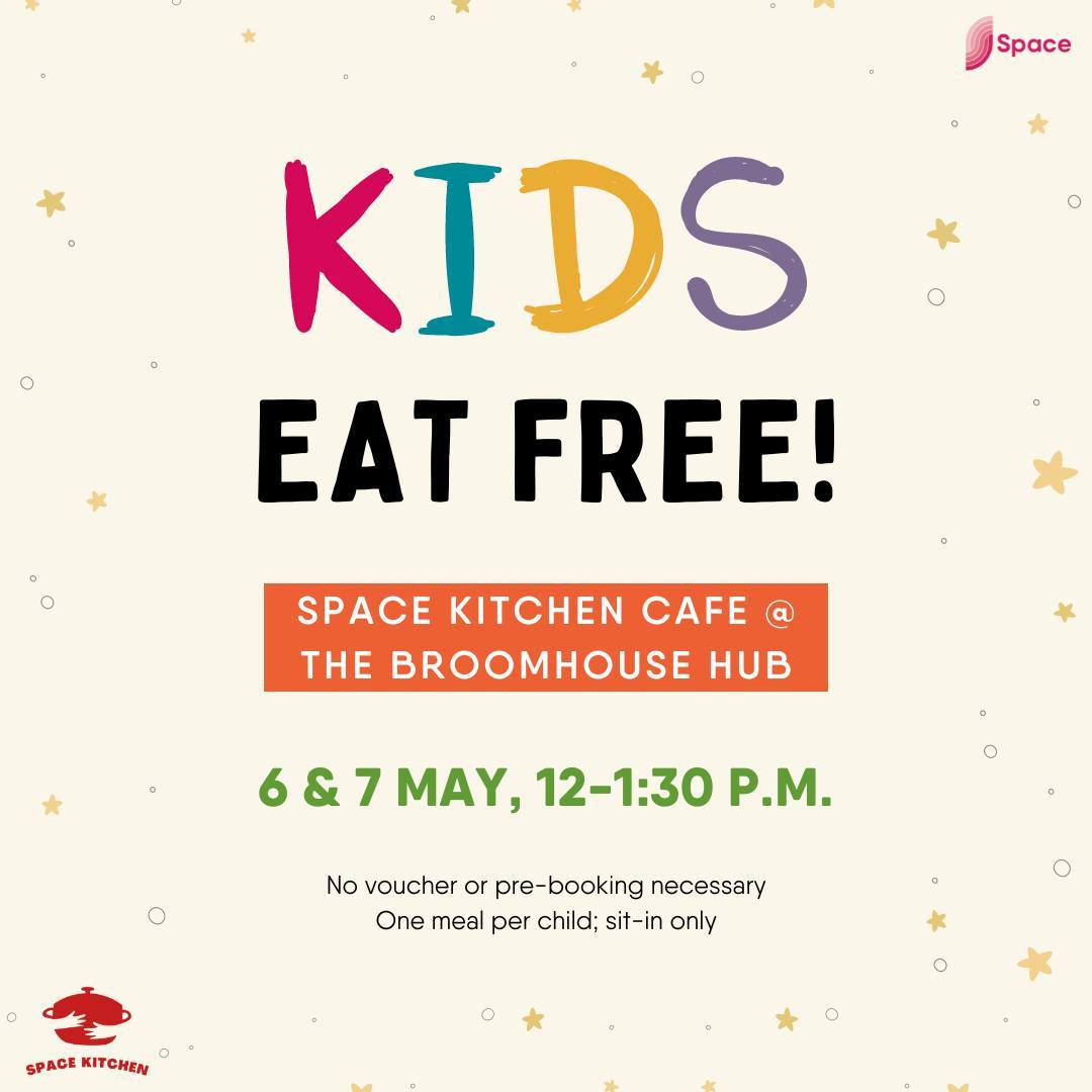 Kids Eat Free Space Kitchen Cafe
