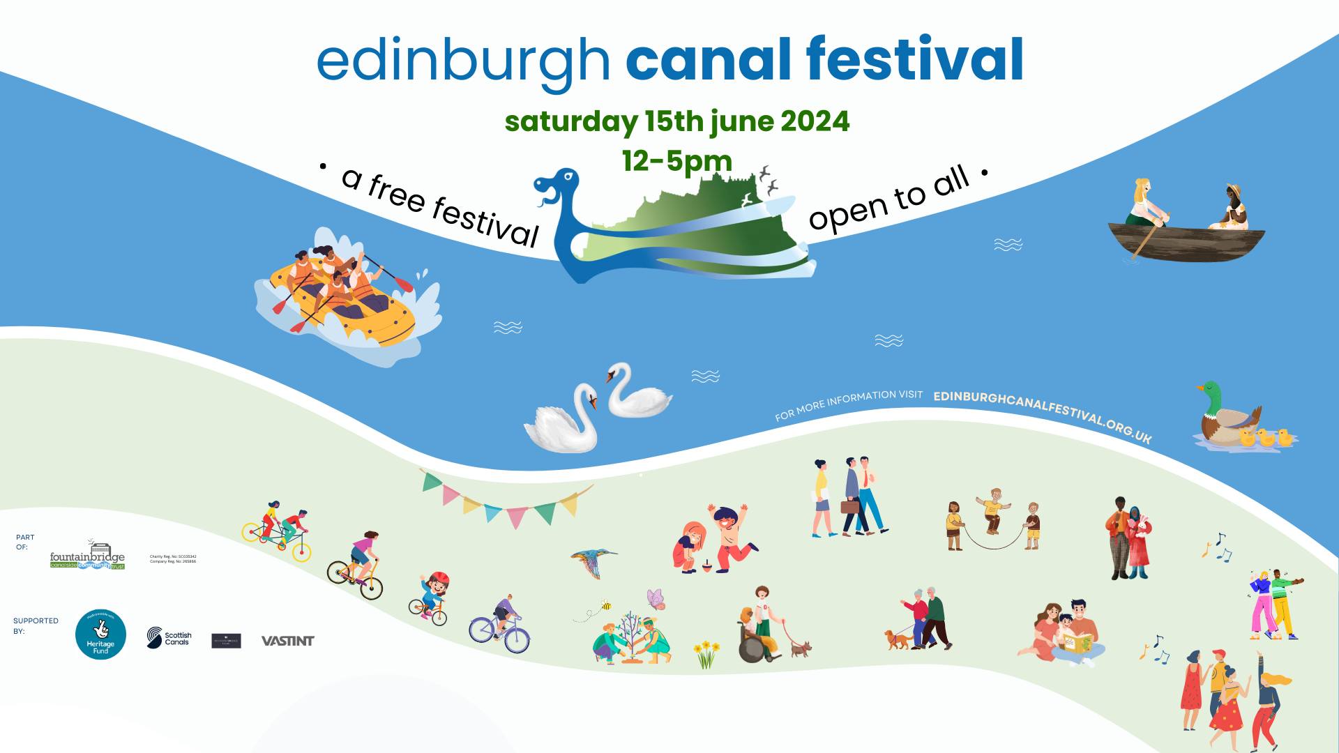 edinburgh canal festival 2024 poster