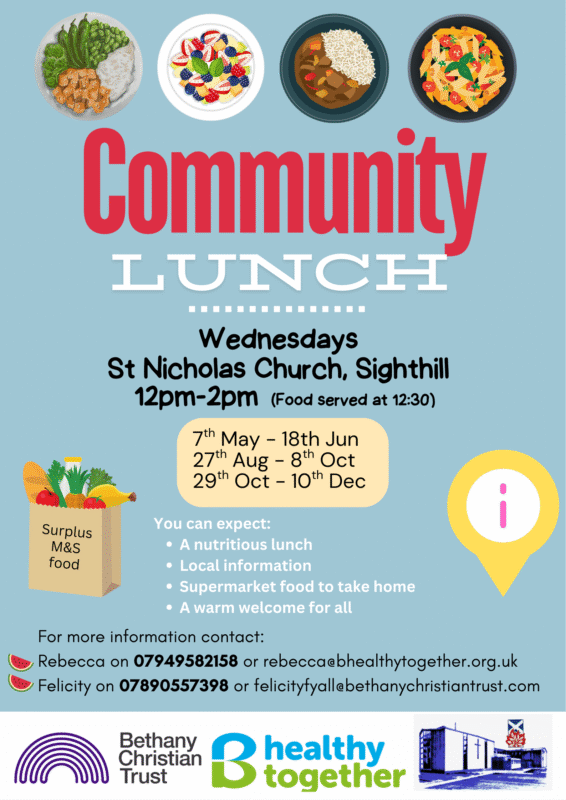 St Nicholas Community meal 2025 