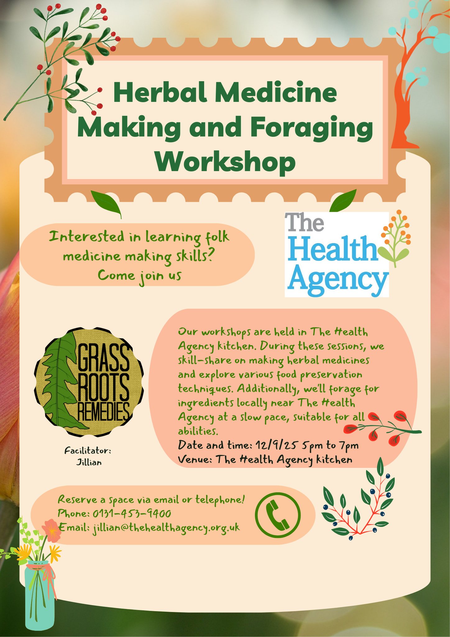 Herbal Medicine and Foraging Workshop