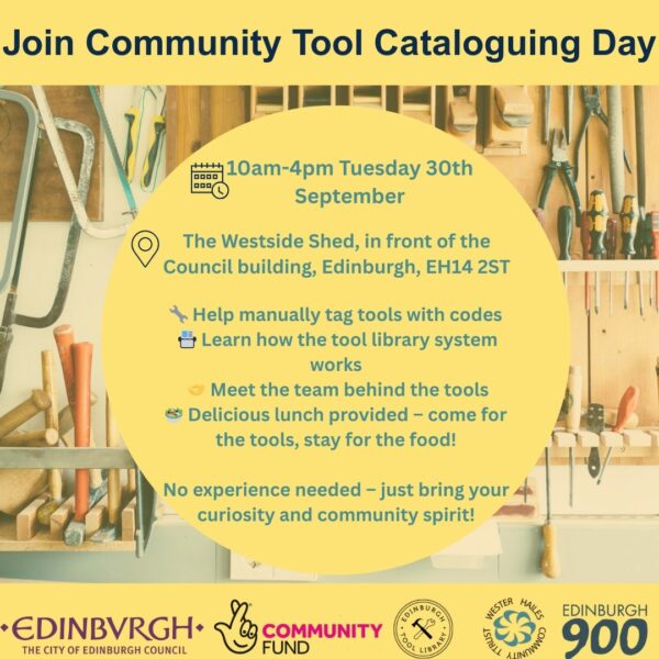 Westside Shed Community Tool Cataloguing Day