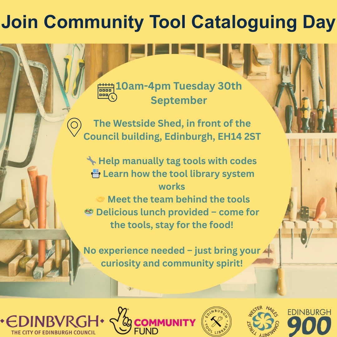 Westside Shed Community Tool Cataloguing Day
