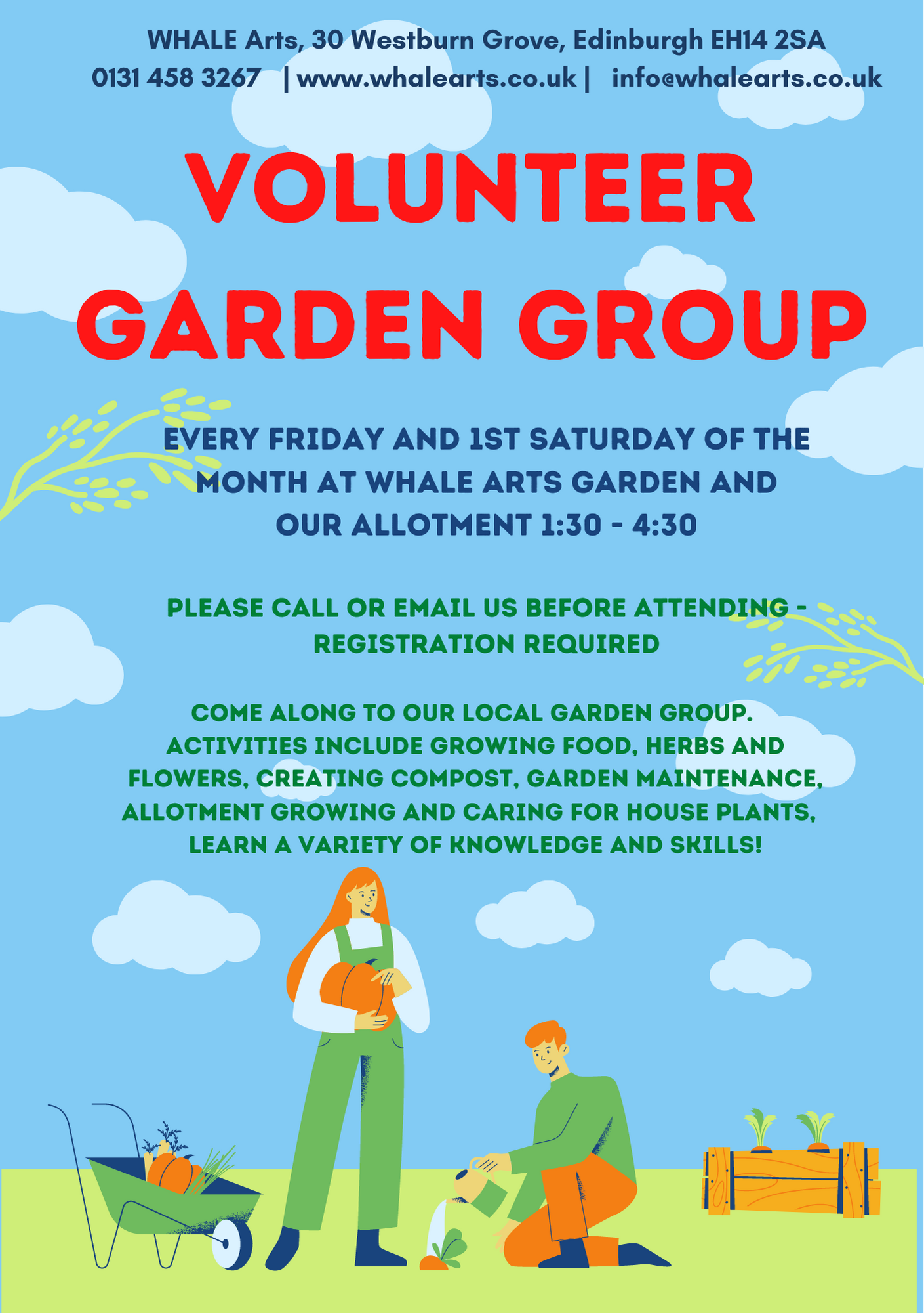 WHALE volunteer gardening Featured Image