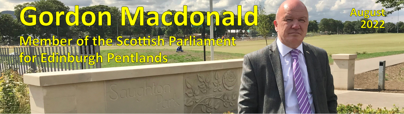 gordon macdonald msp newsletter august 2022 Featured Image