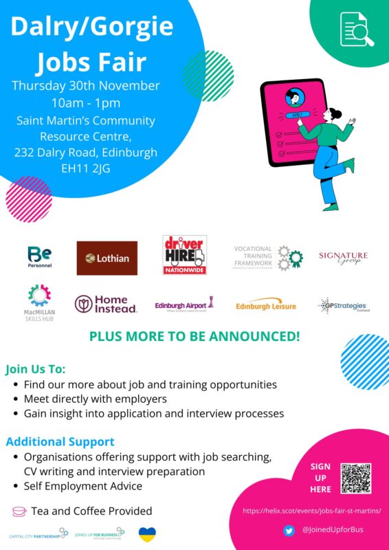 gorgie dalry  jobs fair