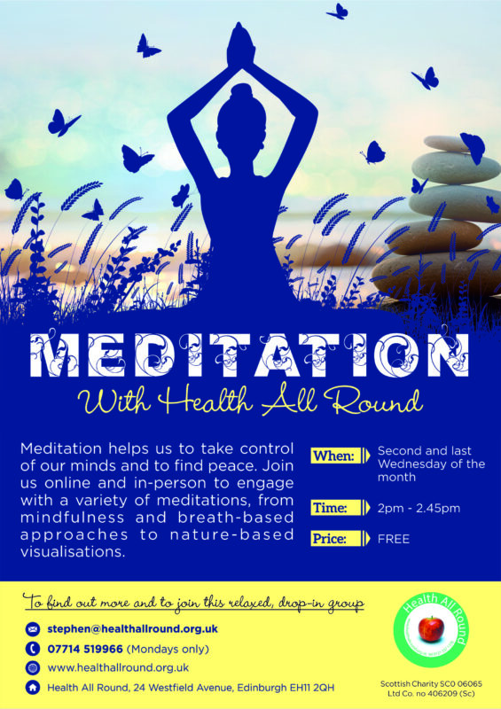 Meditation Drop in with Health All Round