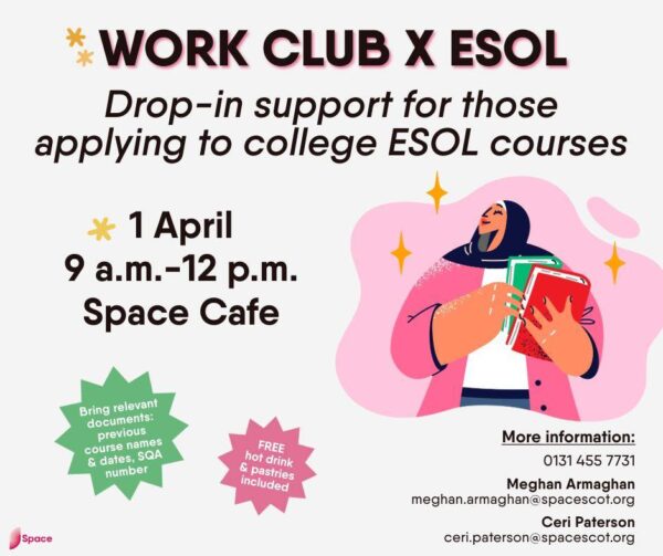 Work Club ESOL Support