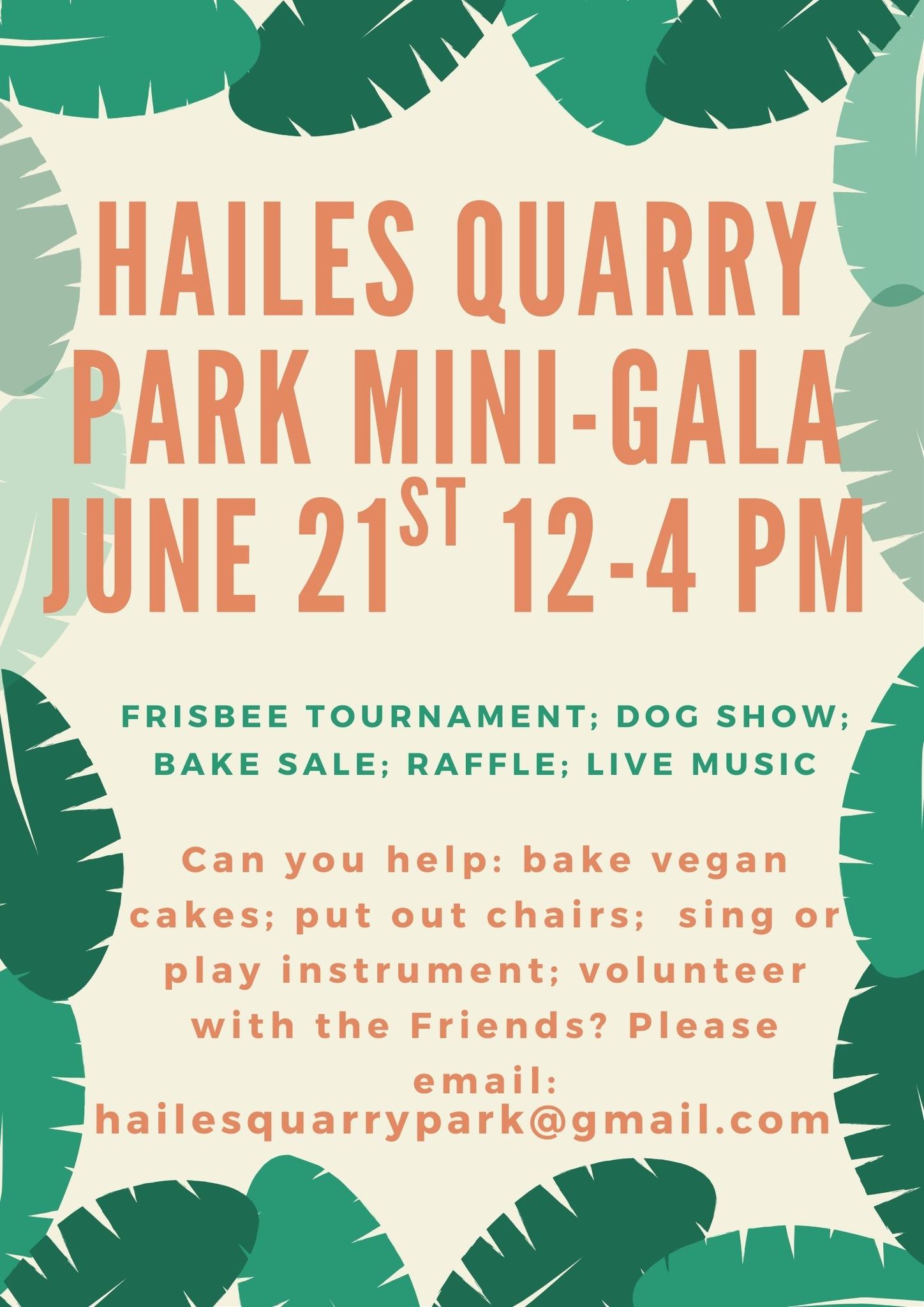 get involved hailes quarry park mini gala