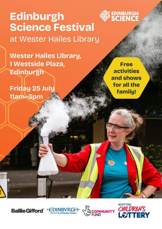 edinburgh science festival at wester hailes library