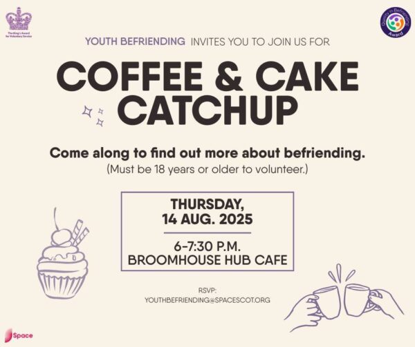 Youth Befriending Coffee and Cake Catchup