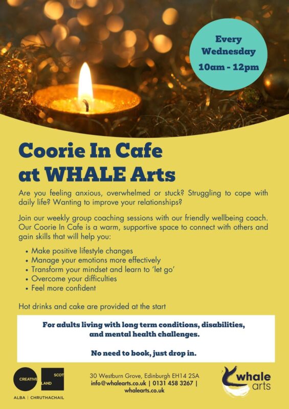 coorie cafe and Wellbeing coaching featured image