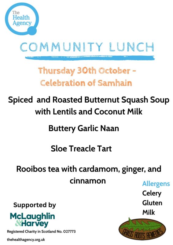 samhain community lunch