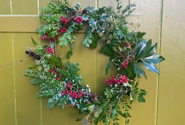 Festive Wreath Making at Sunflower Pantry