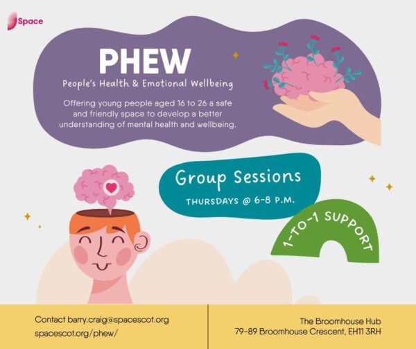 PHEW Health and Emotional Wellbeing Support Sessions