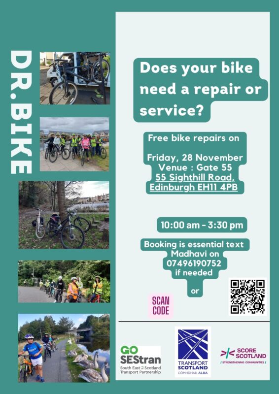 Winter Cycling Doctor Bike SCOREscotland