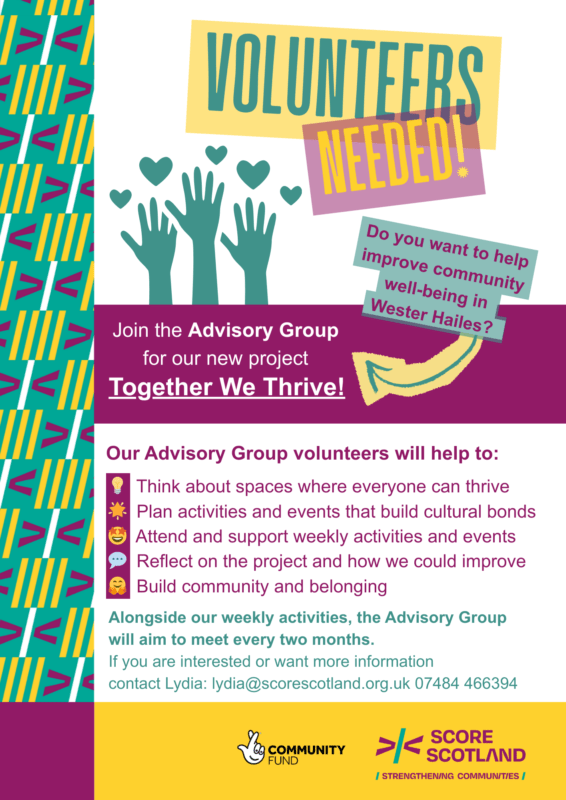 Advisory Group Volunteers Needed poster featured image