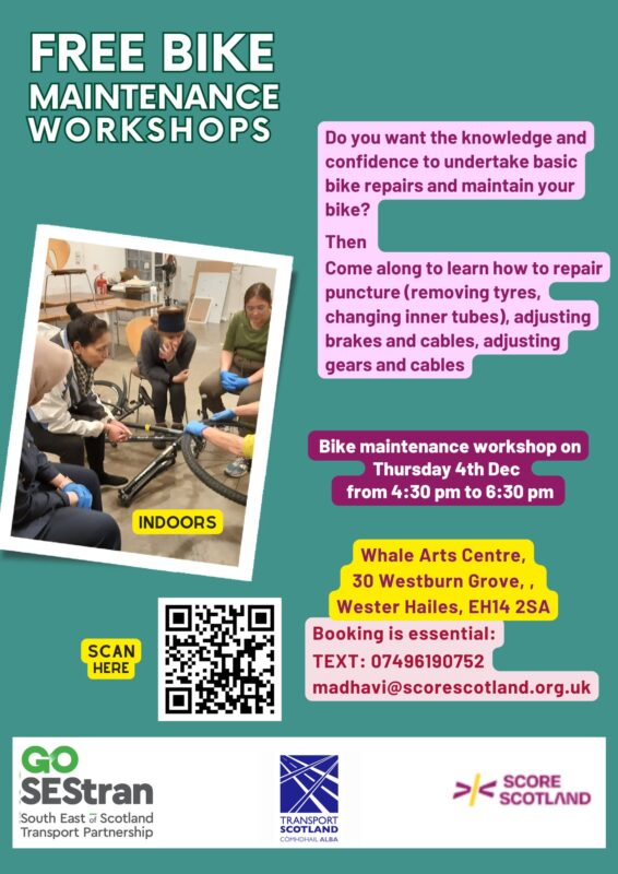Free Bike Maintenance Workshop