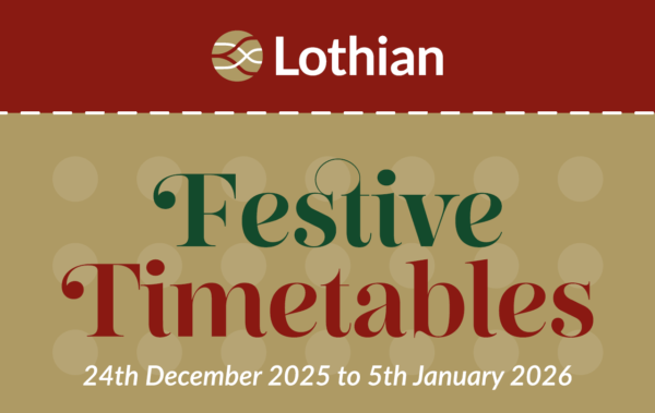 Lothian Buses Festive Timetable
