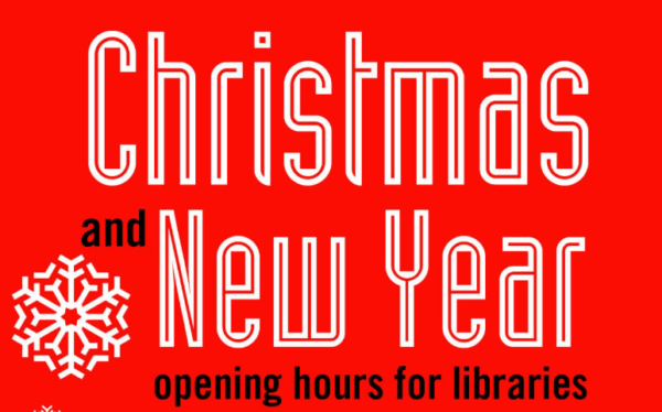 festive opening times for libraries