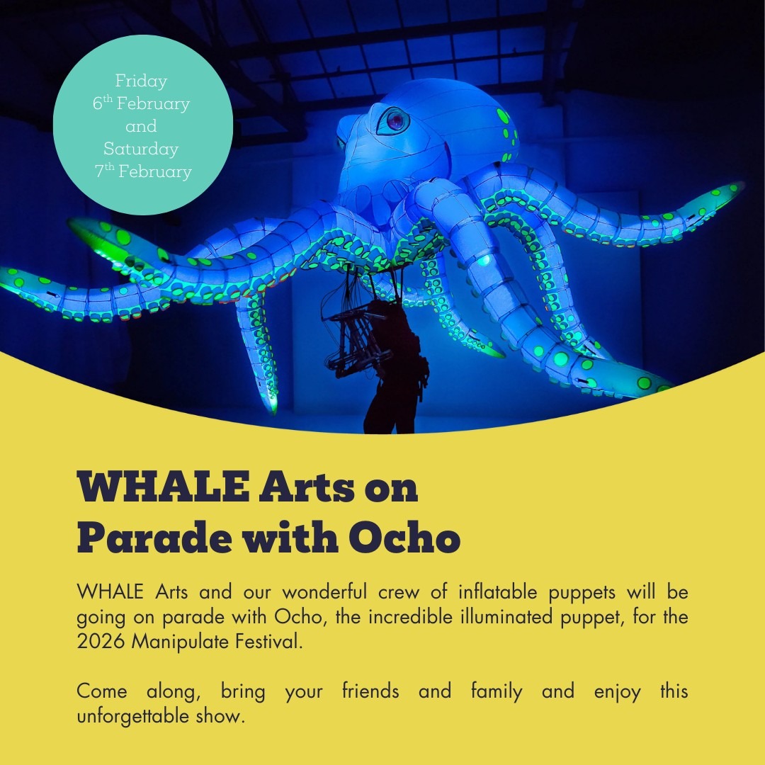 WHALE Arts on parade with Ocho