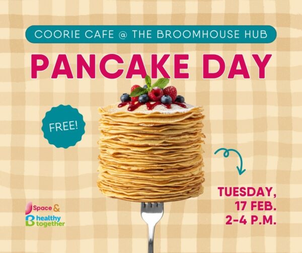 pancake day at the coorie cafe