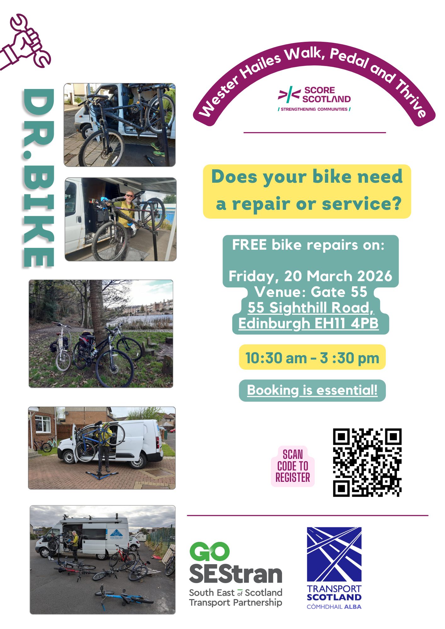 doctor bike with scorescotland