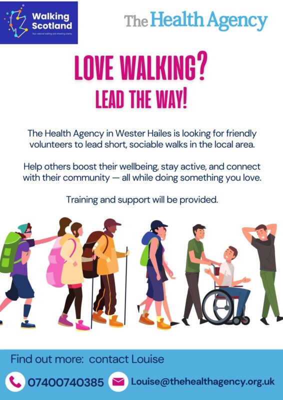 lead the way walking with the health agency