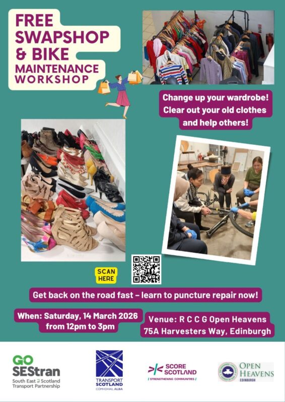 swapshop and bike maintenance